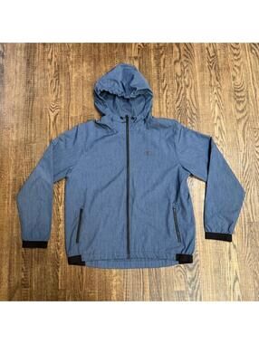 Champion Men's Blue and Navy Jacket
